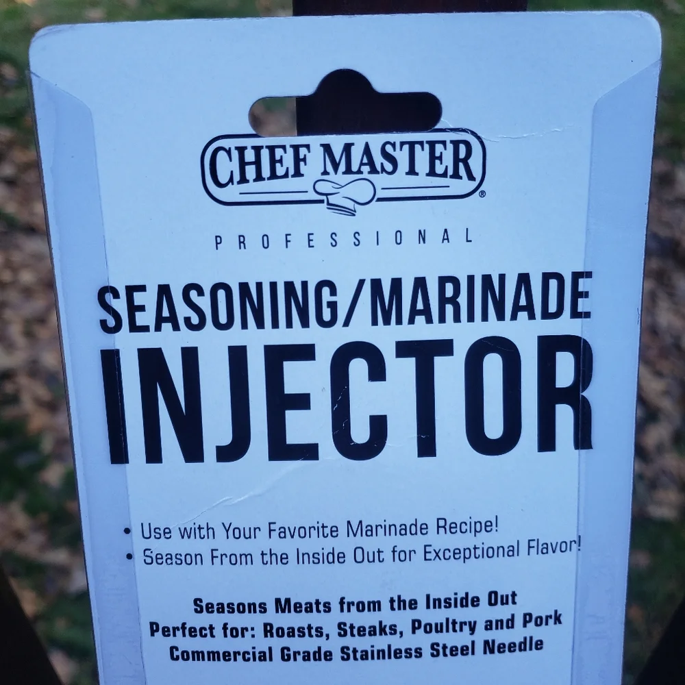NEW Chef Master Professional Seasoning/Marinade Injector